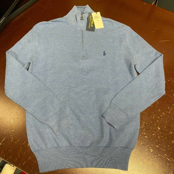 Polo Ralph Lauren Mens Gray Classics 3 Long Sleeves Pullover Sweatshirt Size XS - Picture 1 of 4